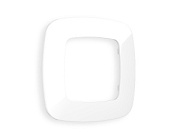 купить Рамка 1 пост Ambrella Volt белый глянцевый Omega OF140101 Ambrella Volt