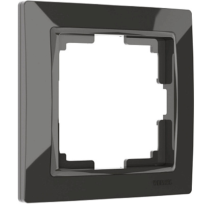 Рамка 1 пост Werkel WL03-Frame-01 серо коричневый basic W0012007 купить Werkel  Рамки