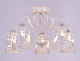 Люстра ламповая LINVEL LV 9237/5 Королек Белый золото E14 40W *5 купить Ламповые люстры