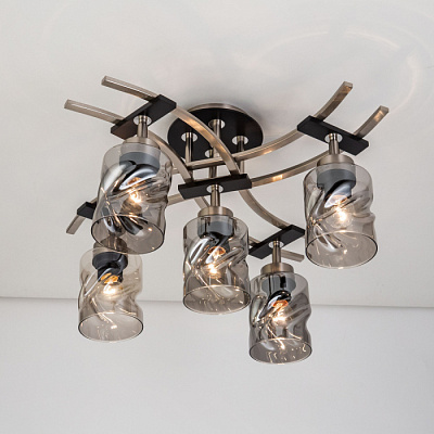 Люстра ламповая CITILUX CL142155 Мерида E27 75W *5 купить Ламповые люстры