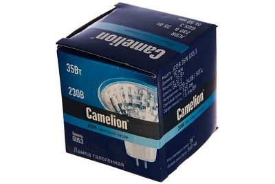 CAMELION Лампа JCDR MR16 35W 220V купить Галогеновые
