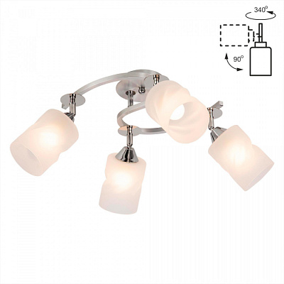 Люстра ламповая CITILUX CL119240 Сиерра E27 75W *4 купить Ламповые люстры