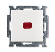 купить Переключатель 1-клавишный с подсветкой ABB BJB Basic 55 Белый Механизм ABB BJB Basic 55
