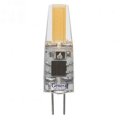 Лампа светодиодная General GLDEN-G4-3-C  3W G4 2700К 12V 652600 купить Светодиодные