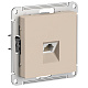 Розетка RJ45 AtlasDesign Песочный SE ATN001283 купить AtlasDesign