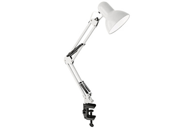 Лампа настольная Ultraflash UF-312P C01 белый E27 60W купить Настольные