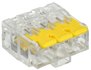 купить Клемма монтажная IEK СМК 228-413 3*(0,2-4мм.кв)  Комплектующие