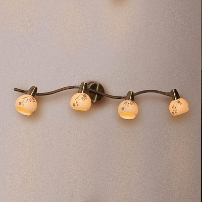 Спот CITILUX CL520543 Соната Бронза E14 4*60W купить Споты