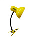 Лампа настольная LINVEL 72001.04.25.01  прищепка желтый E27 60W купить Ламповые