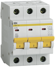 купить Авт. выкл.ВА47-29 3Р 25А 4,5кА х-ка С ИЭК IEK