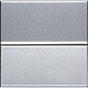 Переключатель 1-клавишный 2-мод.ABB Zenit Серебро  N2202 PL купить ABB Zenit