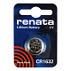Батарейка Renata CR1632 BL1 купить Батарейки, Аккумуляторы, з/у