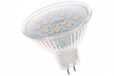 Лампа LED-JCDR-3W-GU5.3-3K Ergolux купить Светодиодные
