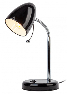 Лампа настольная ЭРА N-116 E27 40W черный. Лампа в подарок купить Ламповые