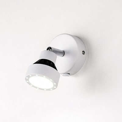 Спот CITILUX CL557511 Данди белый выключатель светодиоды 7W 3000К купить Споты