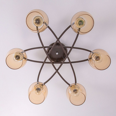 Люстра ламповая CITILUX CL107165 Элвин  E27 75W *6 купить Ламповые люстры