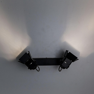 Спот CITILUX CL526522S Рубик черный GU10 2*50W купить Споты