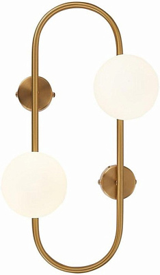 Бра ST LUCE SL1149.301.02 латунь/белый G9*2 купить Бра
