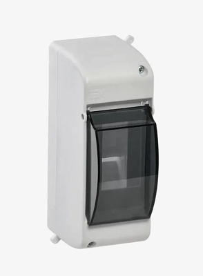 Бокс КМПн 1-2 мод. навесной с крышкой IP30 купить Боксы