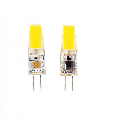 Лампа светодиодная General   3W G4 2700К 220V 651800 купить Светодиодные