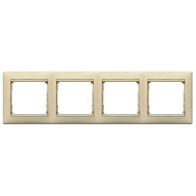 Рамка 4 поста Legrand Valena  Крем 774354   купить Legrand Valena