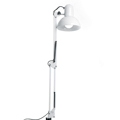 Лампа настольная Feron DE1430 белый на стубцине E27 60W купить Настольные