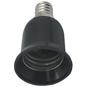 купить Патрон переходник E14-E27 ECOLA черный Патроны