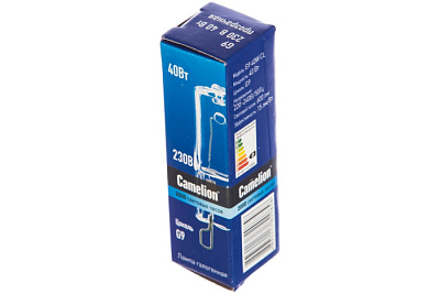 CAMELION Лампа G9 40W 220V CL купить Галогеновые