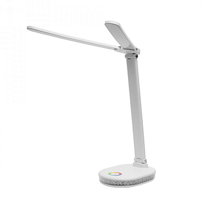 Лампа настольная светодиодная Ultraflash UF-807 С01 белый 10W 450Lm 3-4-6К диммер ночник купить Настольные