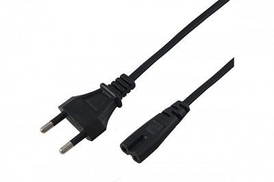 Сетевой шнур Rexant C7 3m 11-1105 чёрный купить Шнуры