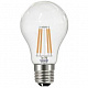 Лампа светодиодная GENERAL GLDEN-A60S 10W E27 4500K филамент прозрачная купить Светодиодные