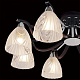Люстра потолочная Citilux Симона CL144181 Венге Хром купить Ламповые люстры