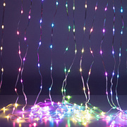 купить Занавес УМНЫЙ RGB ЭРА ERASG-02 2*2м мобильное приложение, пульт Гирлянды