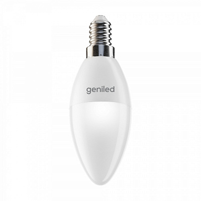 Лампа светодиодная Geniled C37 8W E14 4200K 01306 купить Светодиодные