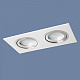 Точечный светильник Elektrostandard 1051/2 белый MR16 *2 GU5.3 купить Точечные светильники
