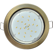 купить Точечный светильник Ecola GX53 H4 черная бронза Встраиваемые