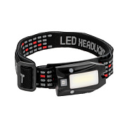 купить Фонарь налобный Rexant 75-8011 5W аккум, датчик движен, прищепка Фонари