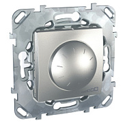 купить Светорегулятор поворотный нажимной 400W 1-10V Unica Top Алюминий MGU5.510.30ZD Unica Top