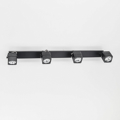 Спот CITILUX CL526542S Рубик черный GU10 4*50W купить Споты