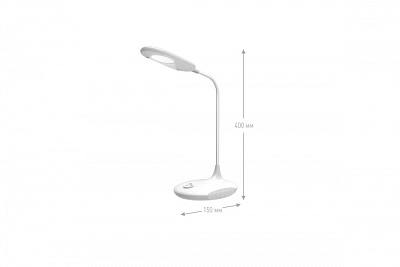 Лампа настольная светодиодная Ultraflash UF-711 С01 белый 6W купить Светодиодные