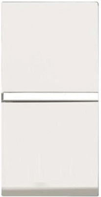 Переключатель 1-клавишный 1-мод.перекрестный  ABB Zenit Белый N2110 BL  купить ABB Zenit