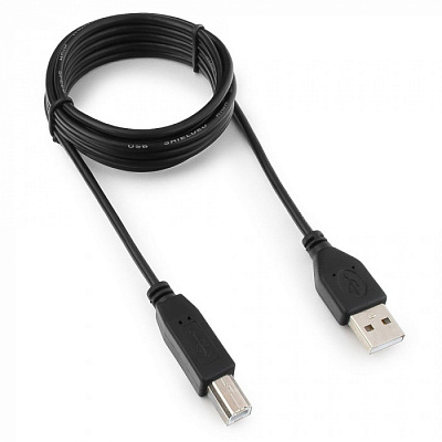 Кабель USB-BM 1.8м Гарнизон,черный GCC-USB2-AMBM-1.8M купить Батарейки, Аккумуляторы, з/у