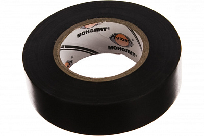 Изолента AVIORA Монолит 19*20 мм черная купить Комплектующие