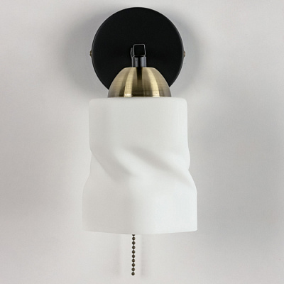 Бра CITILUX CL129415 Джемером черный Е27 75W с выключателем купить Бра