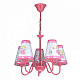 Люстра ламповая COLOSSEO 50102/5 LORI розовый E14 60W *5 купить Ламповые люстры