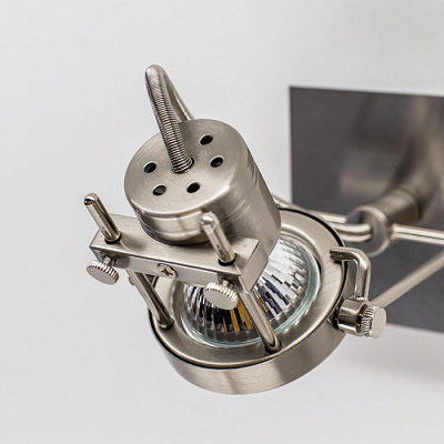 Спот CITILUX CL515511 Терминатор хром матовый GU10 50W купить Споты