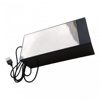 Часы зеркальные NA-6819 зелёный проекция купить Часы