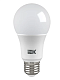 Лампа светодиодная IEK GENERICA A60 11W E27 6500K 1200Lm купить Светодиодные