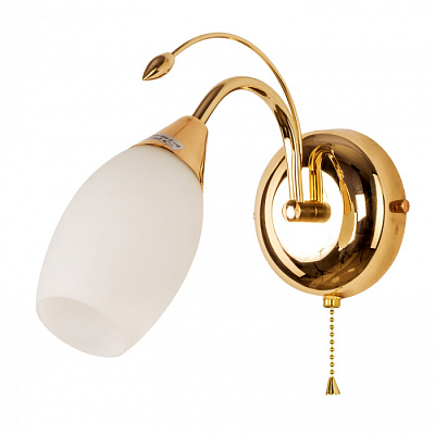 Бра ЭкономСвет 12121/1W FGD МК Золото Е14 40W купить Бра