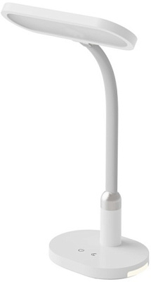 Лампа настольная светодиодная Ultraflash UF-804 С01 белый 12W 500Lm 3-4-6К диммер ночник купить Настольные